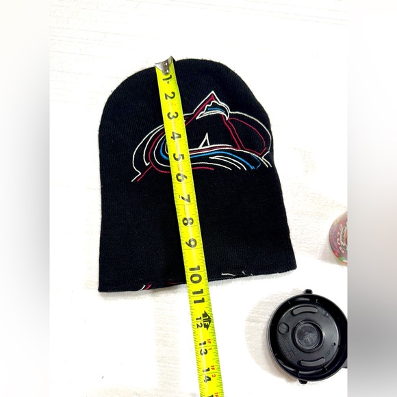 Disney Mickey Mouse Colorful Travel Mug and Black Hat Colorado Avalanche Beanie - Picture 5 of 10